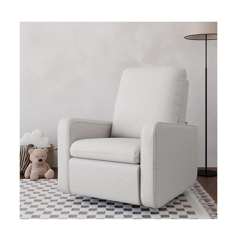Graco Teddi Power Recliner Swivel Glider (Steel Basketweave)