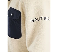Nautica Men's Long Sleeve Snap Shirt