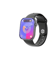 Ruxing Smart 1.85" Amoled Smart Watch With Bluetooth Calling, Health Monitoring,Sport Modes,4GB for Women Men -Pink