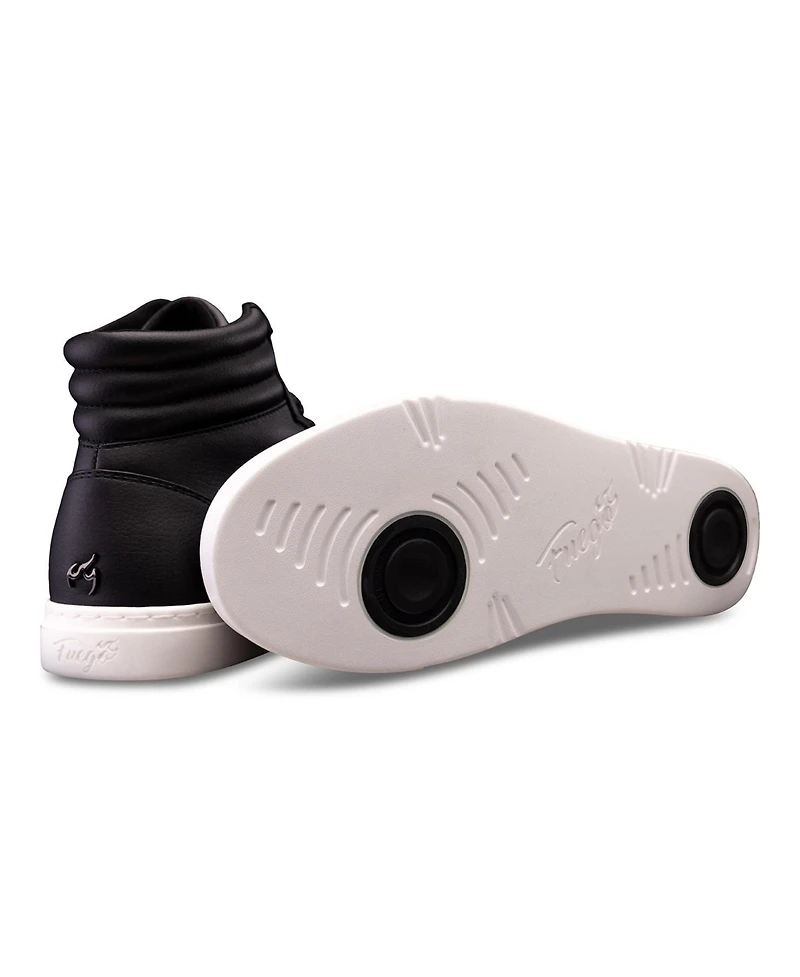 Women's Black High-top Sneaker
