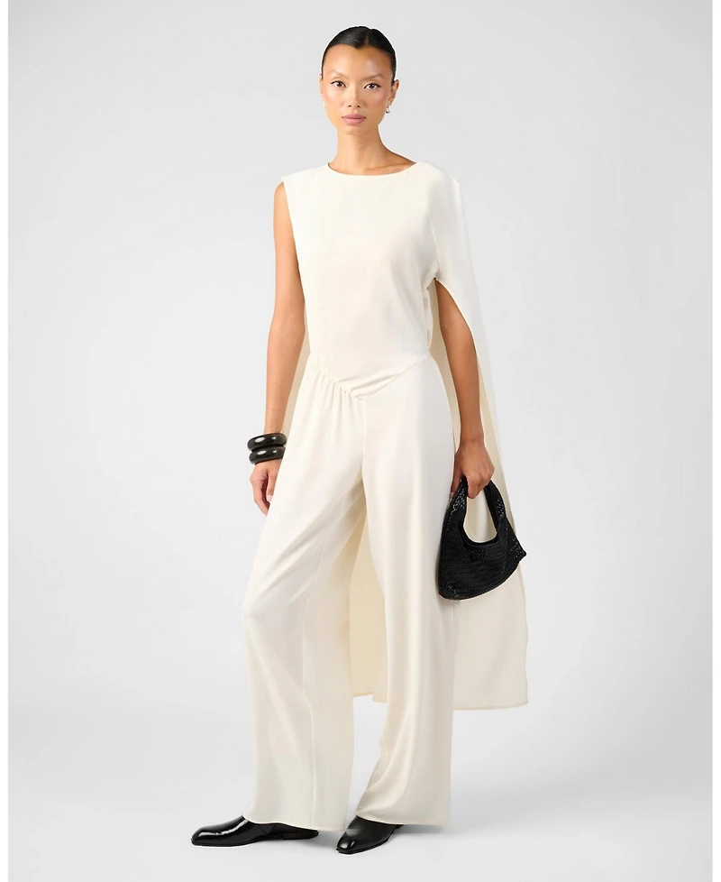 WeWoreWhat Women's Draped Dolman Sleeve Jumpsuit