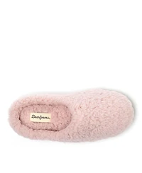 Dearfoams Women's Fiona Teddy Clog Slipper