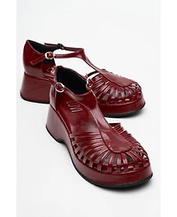 Prologue Shoes Aniel Platform Wedge Sandal (Women)