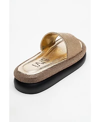 Prologue Shoes Oeste Rhinestone Platform Sandal (Women)