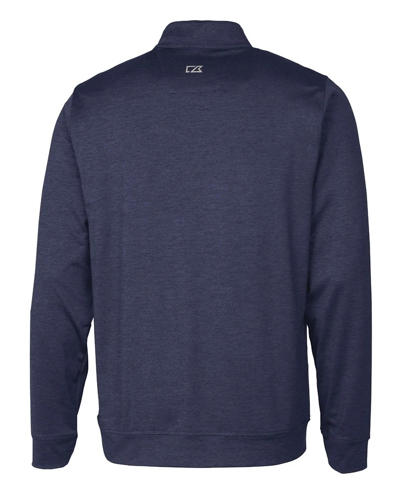 Cutter & Buck Big Tall Stealth Heathered Quarter Zip Pullover Jacket