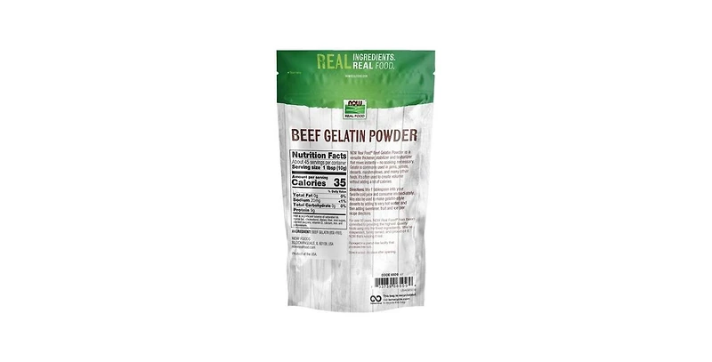 Now Foods Beef Gelatin, 1 lb