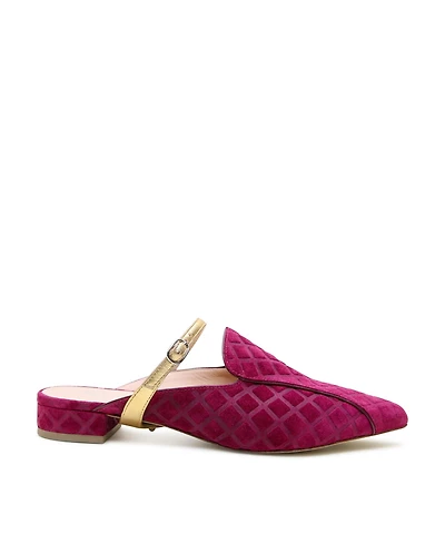 Alterre Women's Gold Twiggy Customizable Loafer Slide