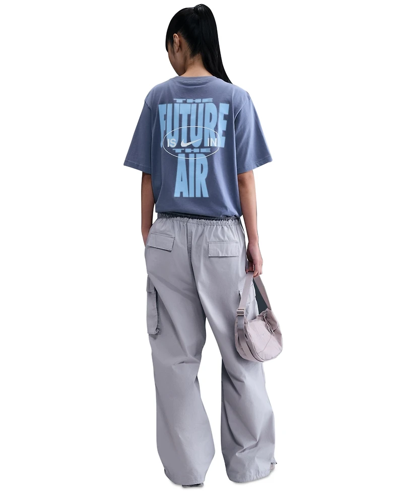 Nike Women's Ribbed Collar Loose T-Shirt