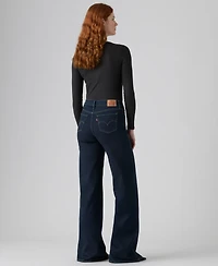 Levi's Women's 318 Shaping Stellar-Stretch Wide-Leg Jeans
