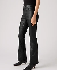 Levi's 725 Coated High-Waist Classic Stretch Bootcut Jeans