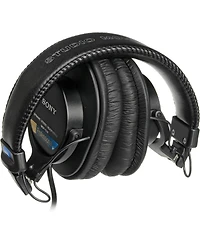 Sony Mdr-7506 Professional Folding Headphones, Bundle with Remote Audio Ear Pads for Sony Mdr-7506 Headphones, Pair