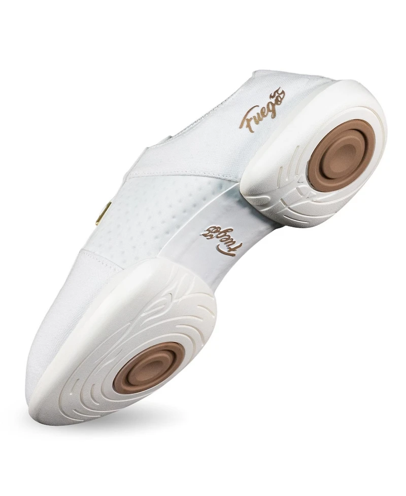 Fuego Men's White Split-sole Sneaker