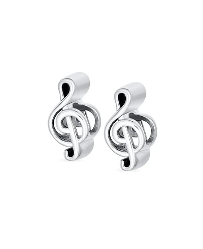 Bling Jewelry Set of 2 Sterling Silver G Clef Musician Charm Bead for European Bracelets
