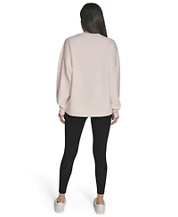 Calvin Klein Women's Performance Crew Neck Oversized Sweatshirt