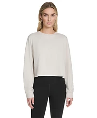 Calvin Klein Performance Women's Logo Cropped Long-Sleeve