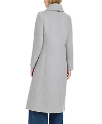 Vince Camuto Women's Single-Breasted Maxi Coat W/ Detachable Faux Fur