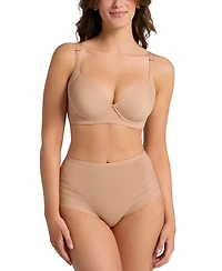 Leonisa Women's Lace Stripe Undetectable Classic Shaper Panty 012903