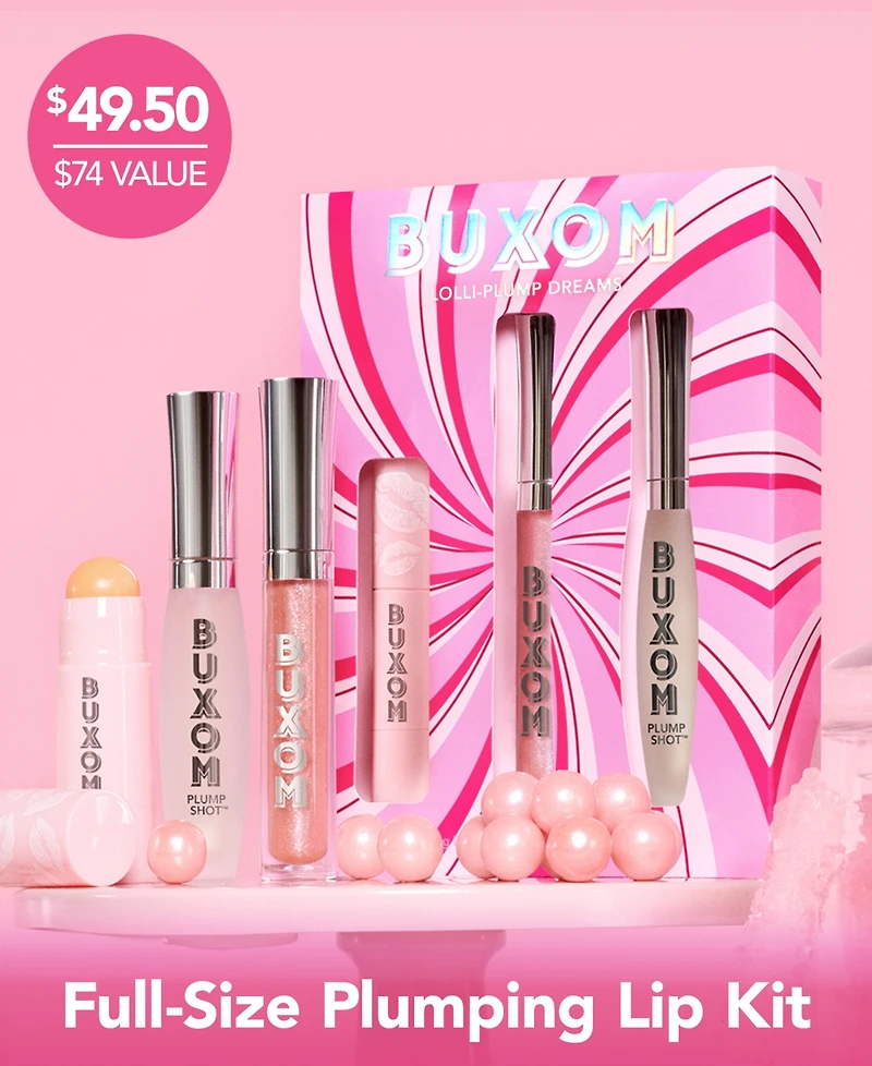 Buxom Cosmetics 3-Pc. Lolli-Plump Dreams Holiday Gift Set