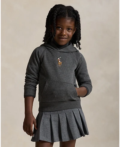 Polo Ralph Lauren Girls 2T-6X Big Pony Long Sleeves Hoodie