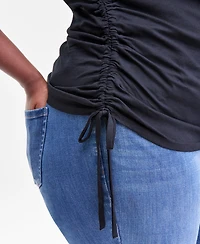 I.n.c. International Concepts Plus Drawstring-Hem Tank, Macy's Exclusive