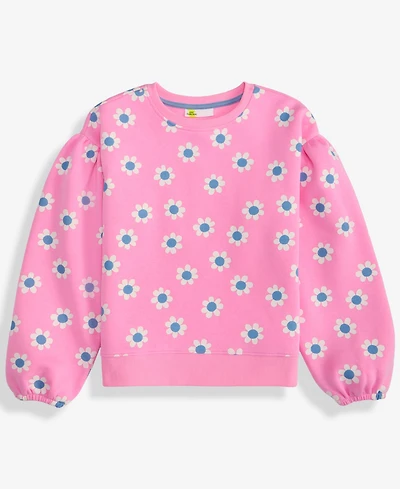 Epic Threads Girls 5-20 Floral-Print Sweatshirt, Macy's Exclusive