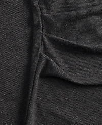 I.n.c. International Concepts Plus Ribbed Asymmetrical-Hem Top, Macy's Exclusive