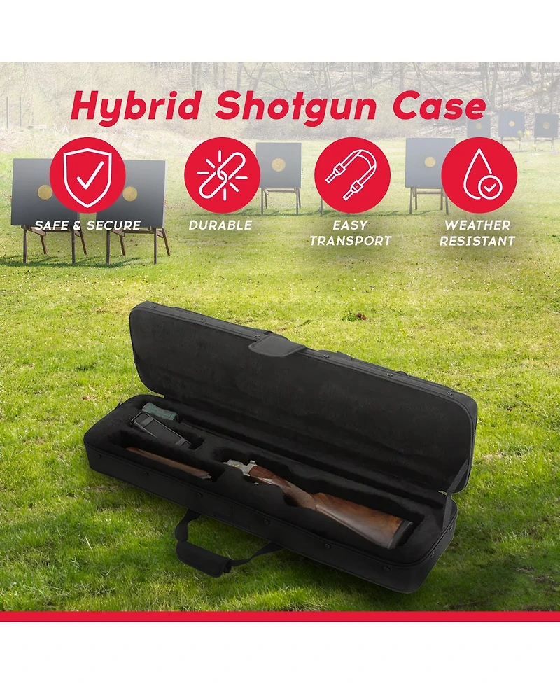 Skb Cases 3409 Canvas Exterior and Eps Interior Hybrid Breakdown Shotgun Case