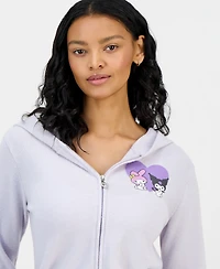 Grayson Threads, The Label Juniors' Kuromi Thermal Hoodie