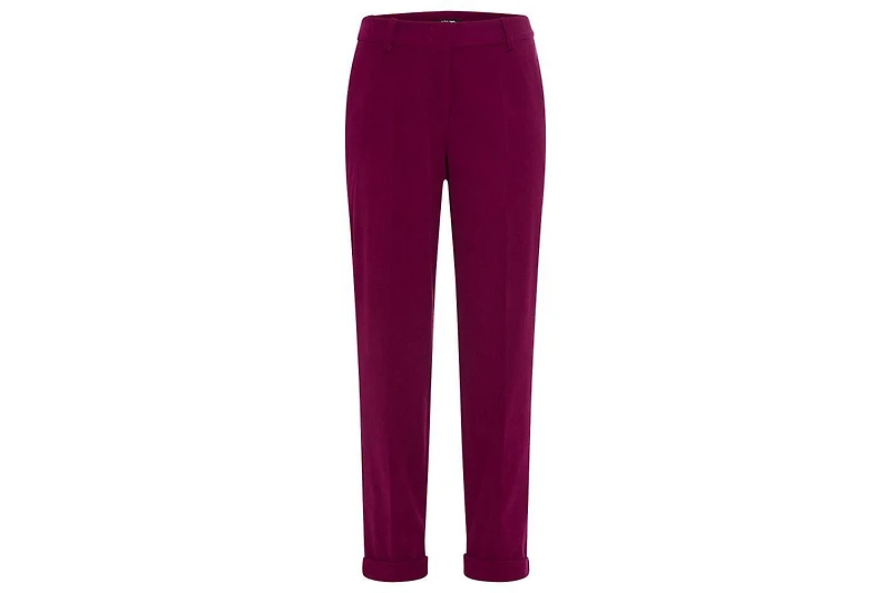 Olsen Women's Lisa Fit Straight Leg Cropped Cord Trouser