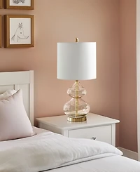 510 Design Ellipse Curved Gourd Glass Table Lamp, Set of 2