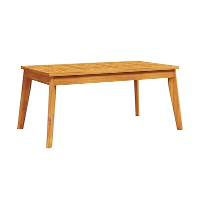 Dining Table Natural Acacia Solid Acacia wood Medium Durable