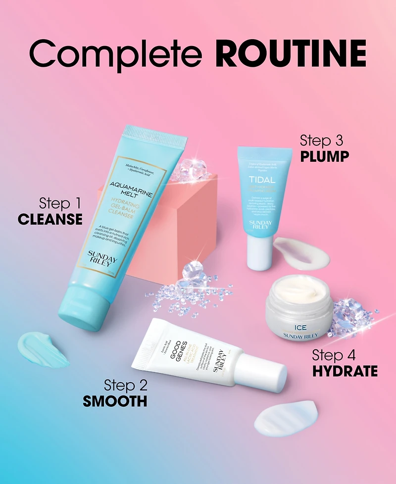 Sunday Riley 4-Pc. Wave Hello Mini Hydration Ritual Gift Set