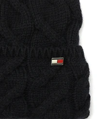 Tommy Hilfiger Men's Wide Cable Cuff Hat