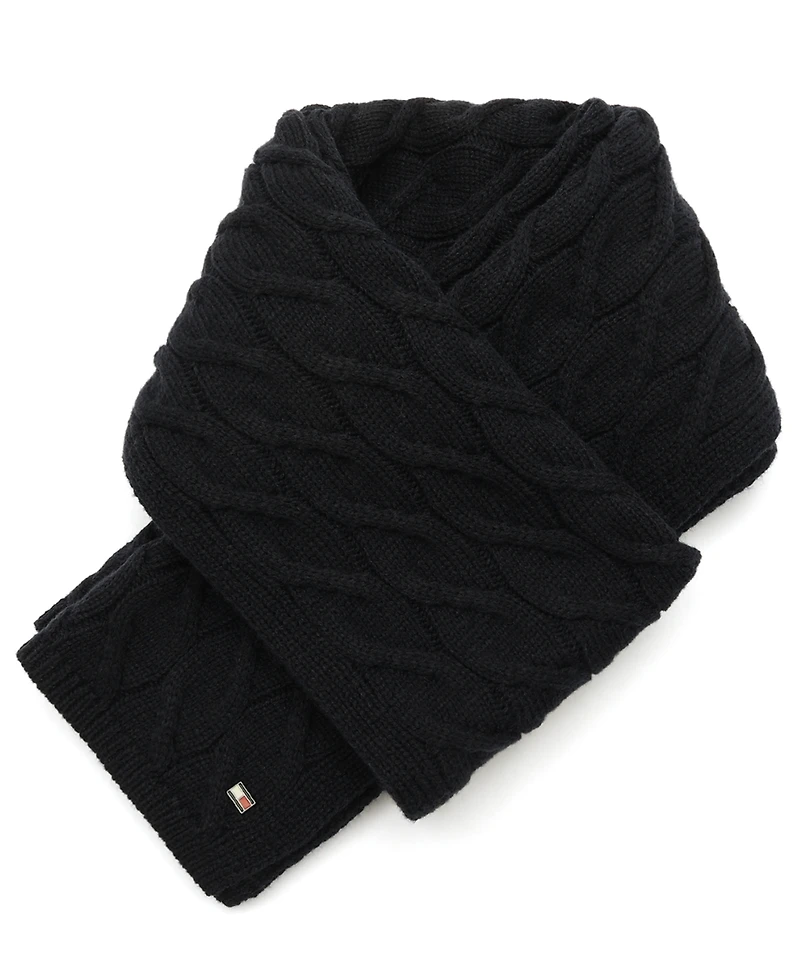 Tommy Hilfiger Men's Wide Cable Scarf