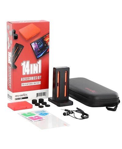 GameFitz 14 in 1 Accessories Kit for Nintendo Switch 2