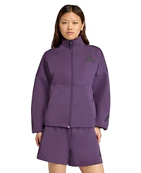 adidas Women's Z.n.e. Zip-Front Long Sleeve Track Jacket