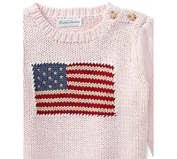 Polo Ralph Lauren Baby Girls Flag Sweater