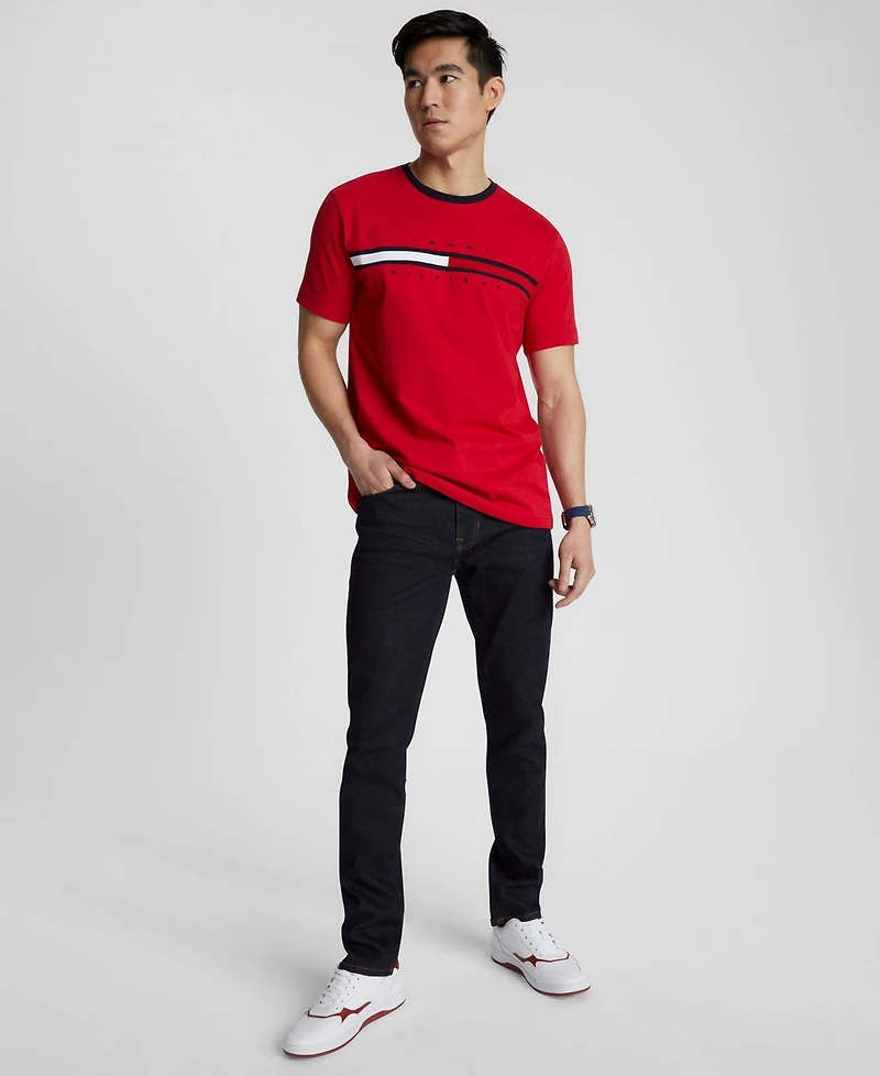 Tommy Hilfiger Men's Tino Logo Short Sleeve T-Shirt