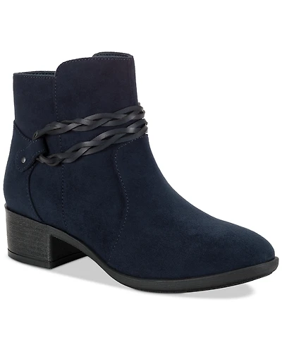 Style & Co Women's Rubyyy Belt Block Heel Booties, Macy's Exclusive