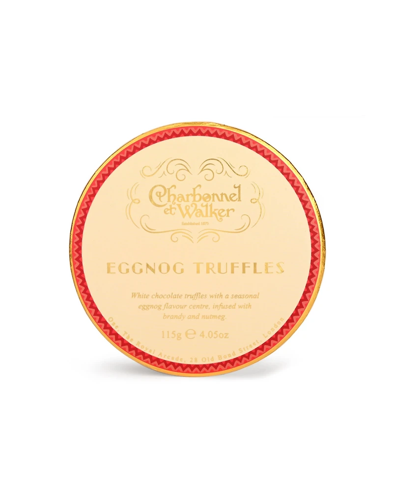 Charbonnel et Walker Holiday Egg Nog Truffles, 115g
