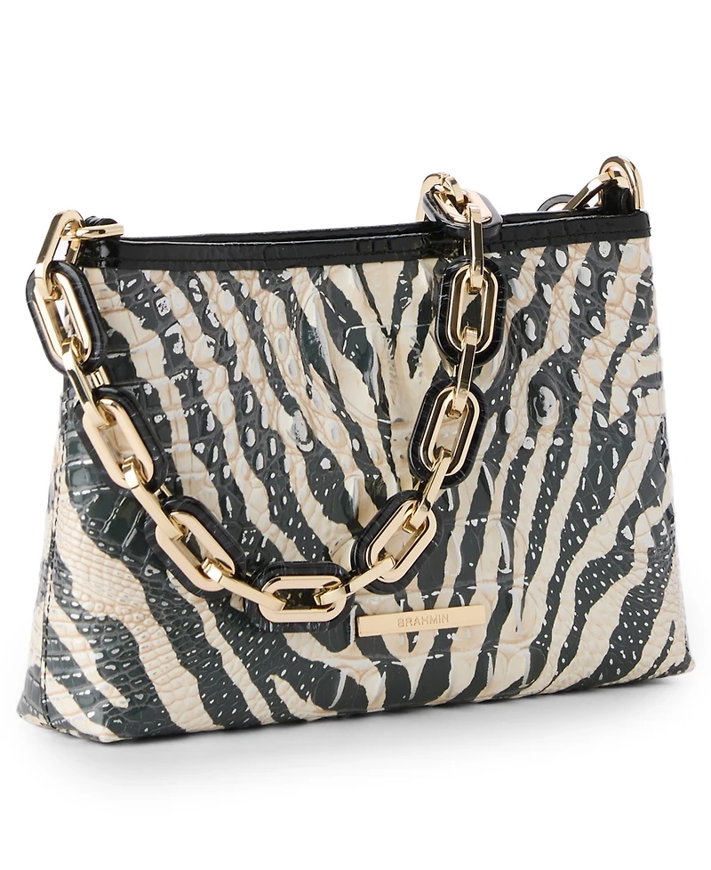 Brahmin Mod Lorelei Small Leather Chain Shoulder Bag