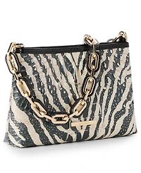 Brahmin Mod Lorelei Small Leather Chain Shoulder Bag