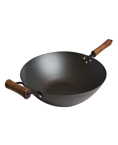 Joyce Chen Carbon Steel Classic Series 14" Pre-Seasoned Wok