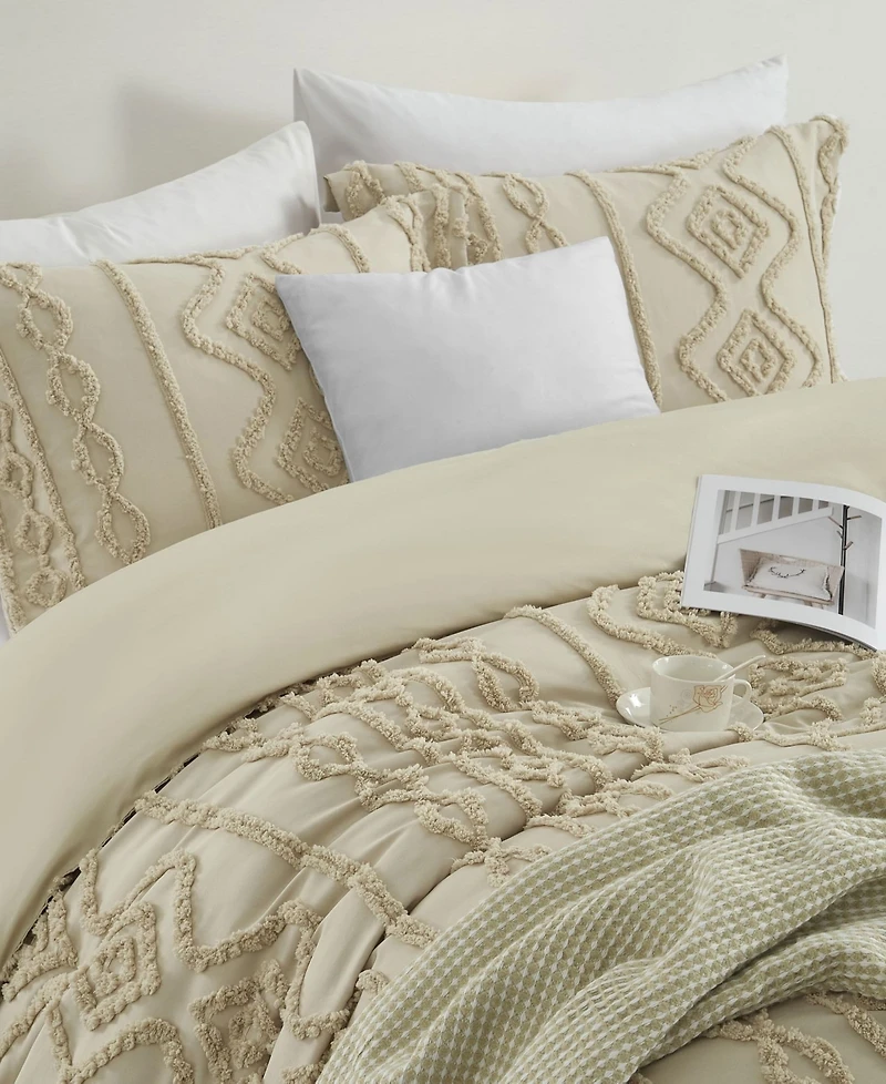 Stratford Park Aluma Geometric 3-Pc. Comforter Set