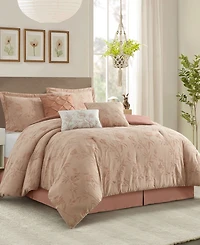 Stratford Park Kursia Floral 7-Pc. Comforter Set