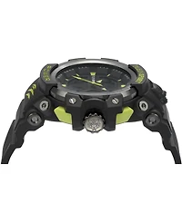Plein Sport Mens Combat Digital Black Silicone Strap 50MM