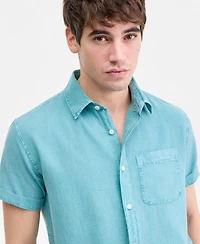 Sun + Stone Men's Linen Hero Shirt, Macy's Exclusive