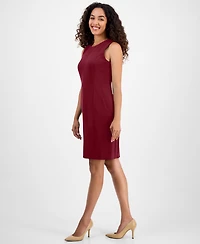 Kasper Women's Sleeveless Multi-Seam Sheath Dress, Regular & Petite
