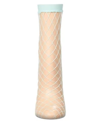 MeMoi Women's Nothing But Net Fishnet Anklet Socks