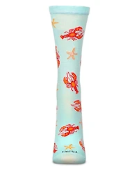 MeMoi Women's Lobsters Rayon From Crew Socks